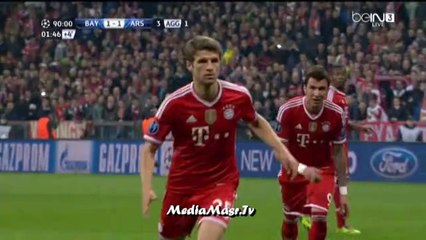 ركلة جزاء ضائعة من مولر ضد أرسنال - 11/3/2014