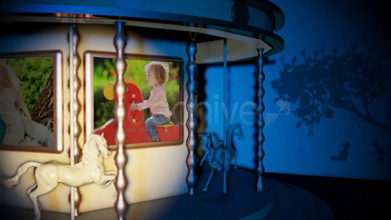 Carousel Photo Video Album - After Effects Template
