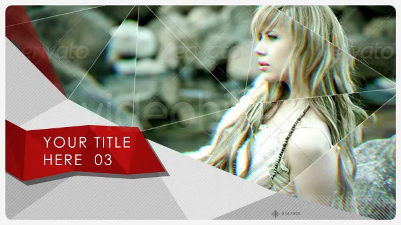 Glass and Paper - After Effects Template