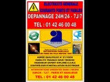 ELECTRICIEN AGREE PARIS 6eme - 0142460048 - DEPANNAGES PERMANENCE 24/24 7/7