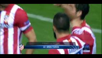 Goal Arda Turan - Atletico Madrid 2-1 Milan - 11-03-2014