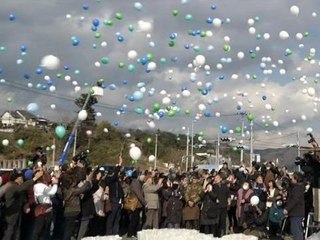 Japon: trois ans après le tsunami, Ishinomaki pleure ses morts - 11/03
