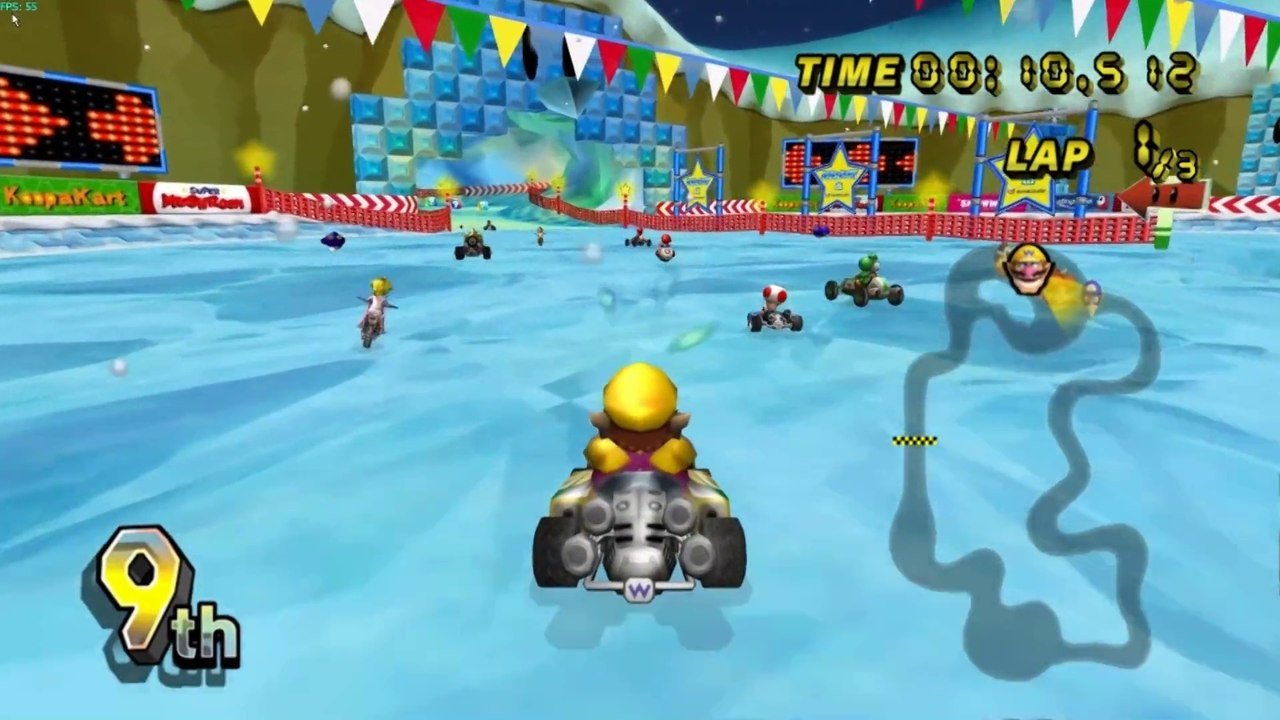 Mario Kart Double Dash Wii Remake (Sherbet Land v2.beta)