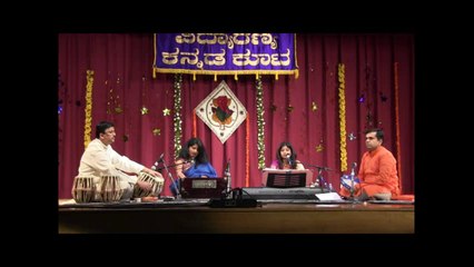 VKK: GANESHA HABBA 2013: BHAAVASANGAMA: SUNITHA & ANITHA ANANTHASWAMY: "SHIVA POOJE"