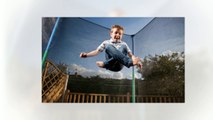 Trampoline with a Basketball Hoop Adds More Fun | 1 300 985 008