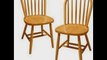 Winsome Wood Windsor Chair, Natural, Set of 2