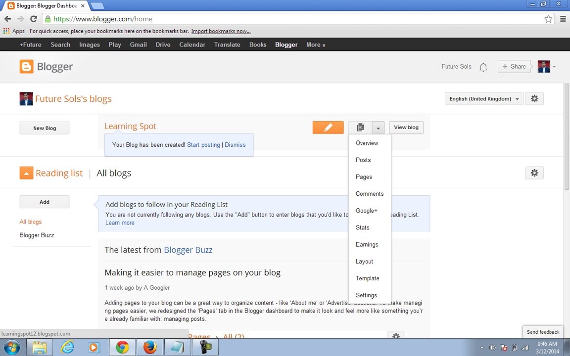 Complete Blogger Tutorial In Urdu Part 2