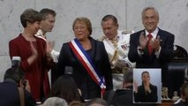 Bachelet takes power in Chile