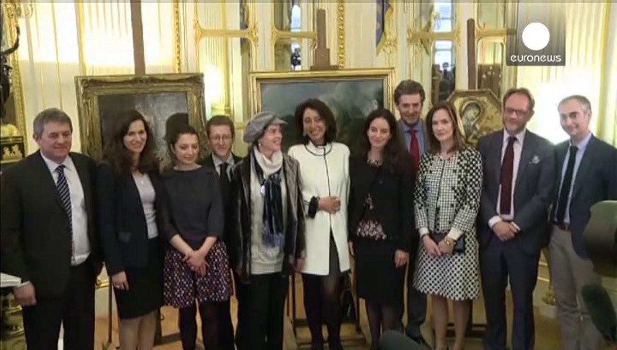 Trois tableaux volés par les nazis restitués par la France