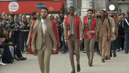 Lisbon Fashion Week literally goes to town