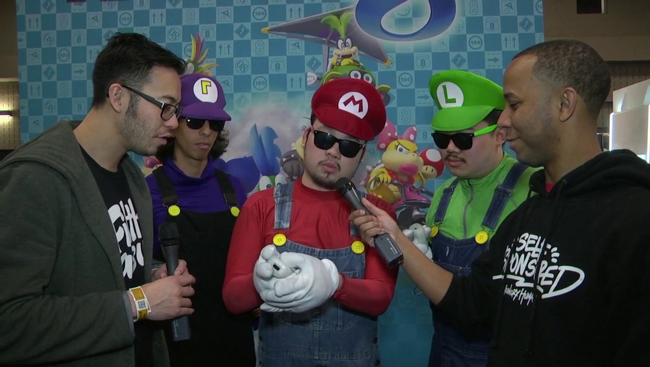 SXSW Cosplay Mario Bros