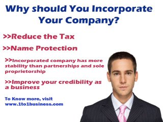 Why should you incorporate your company?