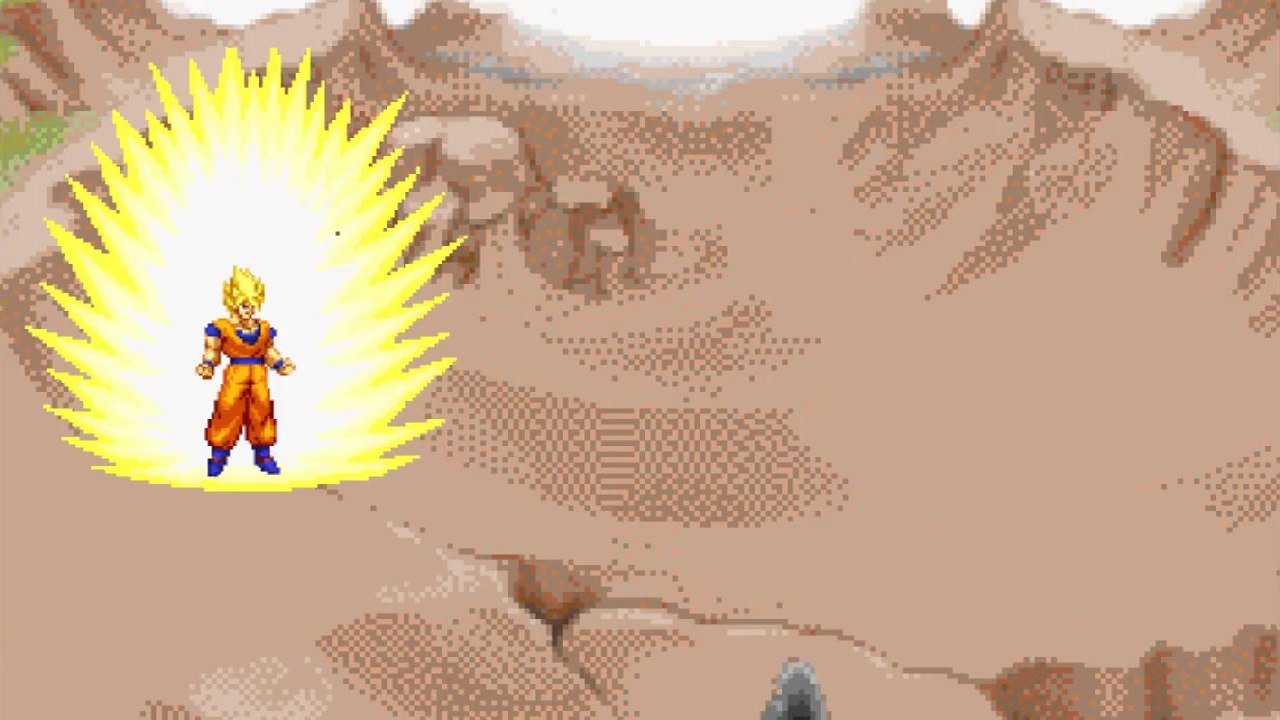 Goku Sprite Animation Test.