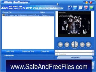 Get Altdo AVI MPEG RM WMV MOV ASF to DVD VCD Converter&Burner 6.2 Activation Code Generator Free