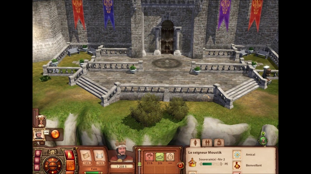 let's play sims médieval : vie à la cour du Roi