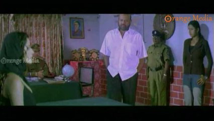 Rami Reddy And Vidya Interrogating  Monalisa In Police Station  From Udrekam Movie