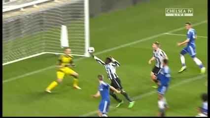 Newcastle United U18s v Chelsea U18s - The Hand Of God (Olivier Kemen)