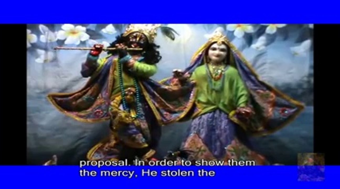 Mangal Aroti Vrindaban with HH B.B. Govinda Swami by AKDKKS