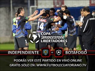 Independiente del Valle vs Botafogo En Vivo Online Gratis HD Sin Trabas 12-03-2014
