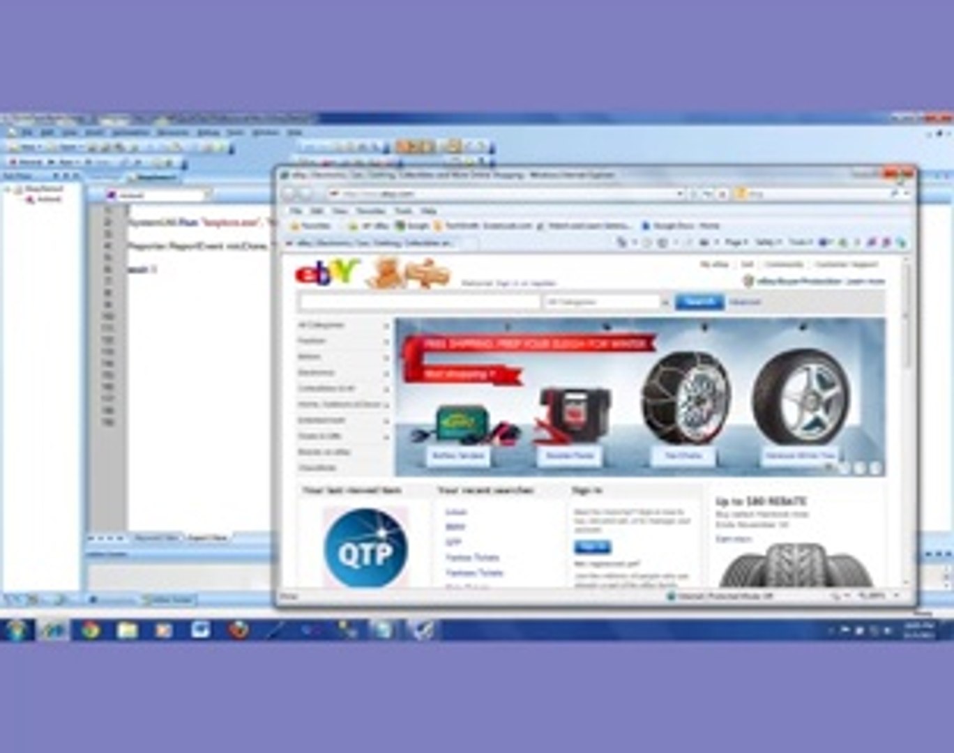Free QTP Video Showing How to Customize Reports Using Reporter Object