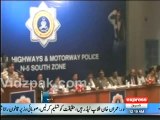 “Over 12,000 people are killed and around 50,000 people are injured in road traffic accidents every year,” Motorway Police I.G Zulfiqar Ahmed Cheema