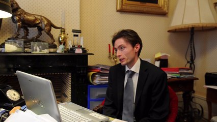 Arras: interview décalée d'Alban Heusèle, candidat FN aux municipales
