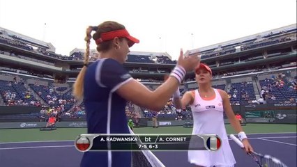 Agnieszka Radwańska pokonała Alize Cornet