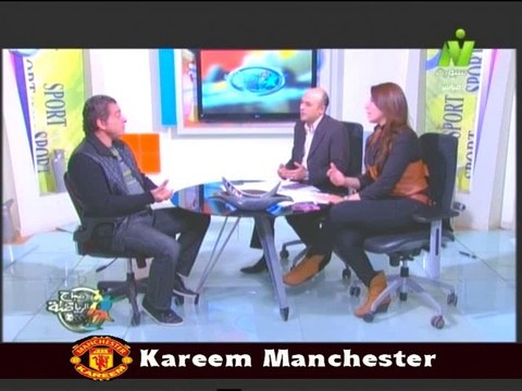 اسامة عباس لاعب الاهلي والاسماعيلي السابق ضيف الاعلامية سها ابراهيم في صباح الرياضة 12 مارس 2014