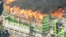 Giant fire engulfs nine-storey building in San Francisco