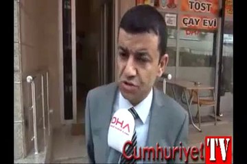 CHP seçim bürosuna saldırı böyle görüntülendi