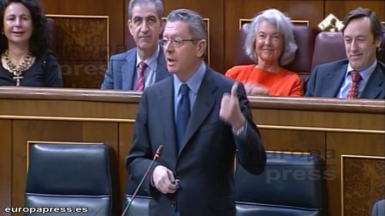 Gallardón acusa a Valenciano de hacer campaña con el aborto