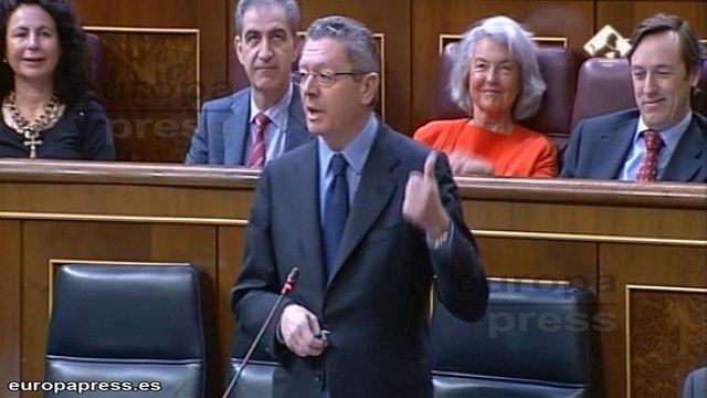 Gallardón acusa a Valenciano de hacer campaña con el aborto