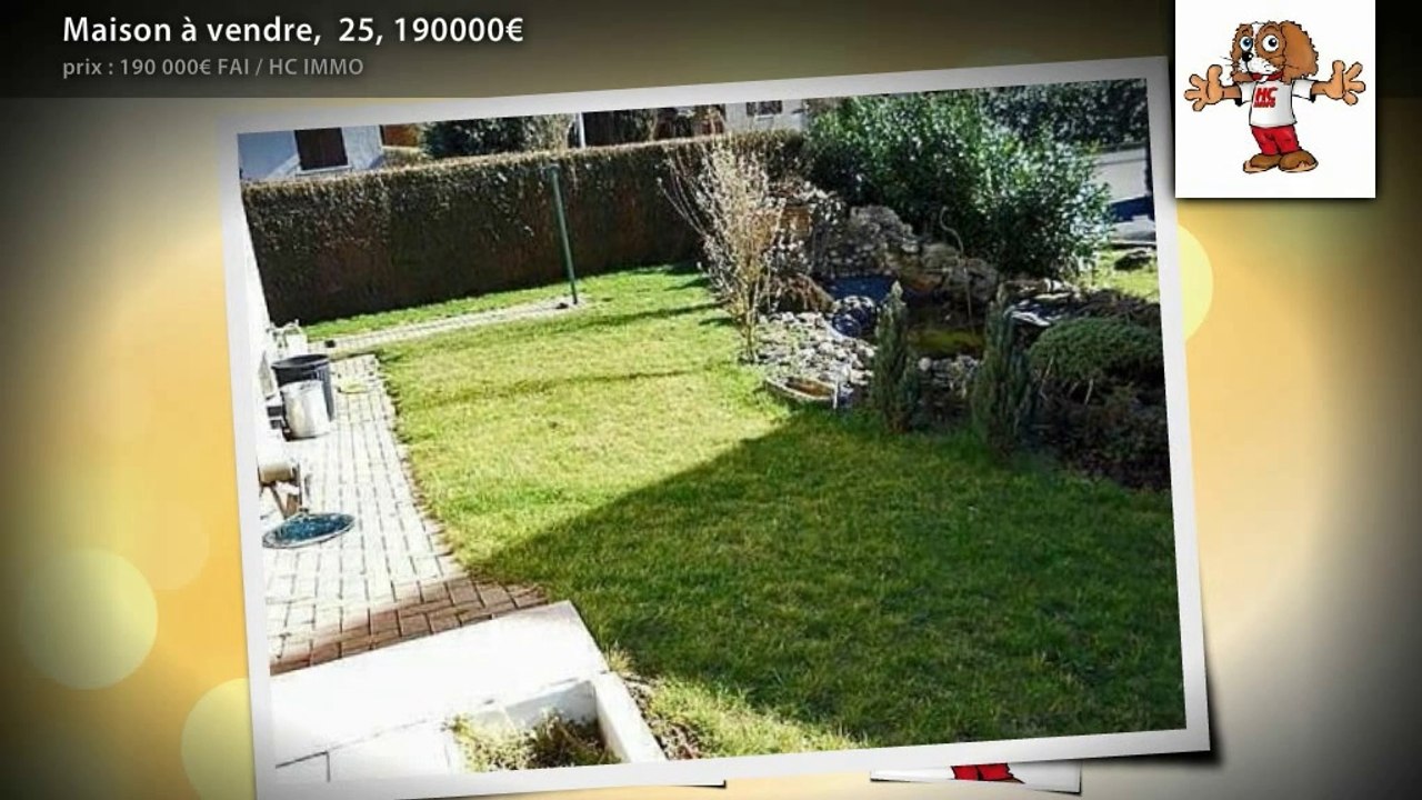Maison à vendre,  25, 190000€