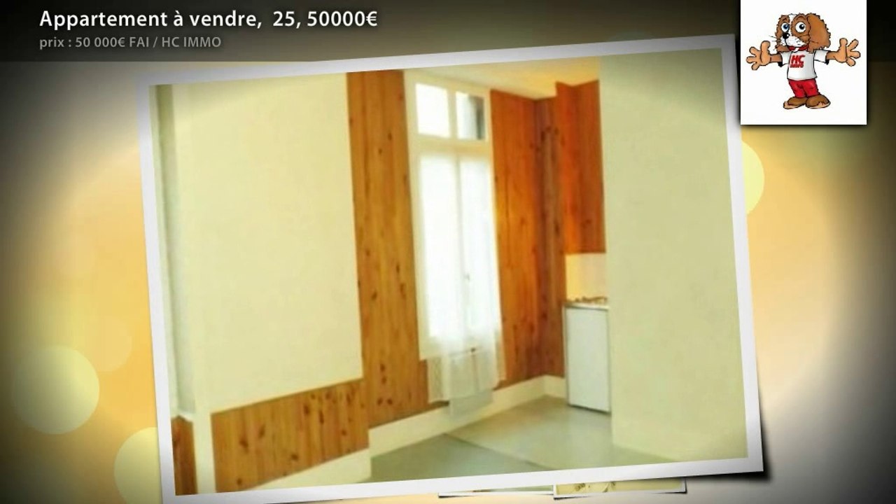 Appartement à vendre,  25, 50000€