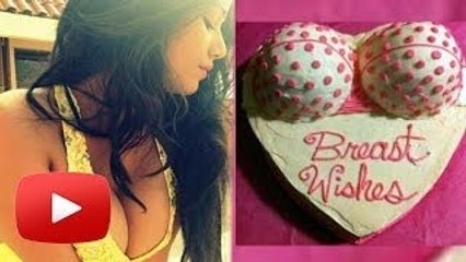 Fans Gift BOOB Cake On Poonam Pandey's Birthday | CHECK OUT