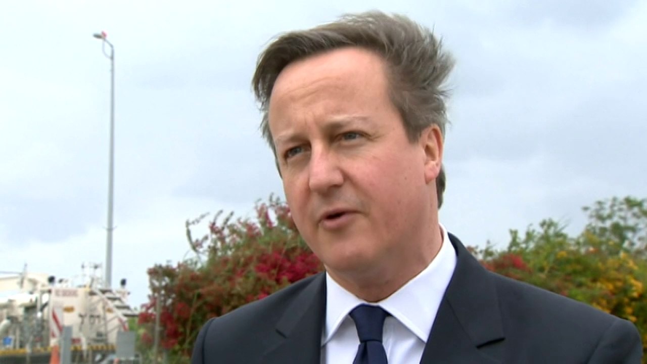 PM says only Conservatives have courage on EU