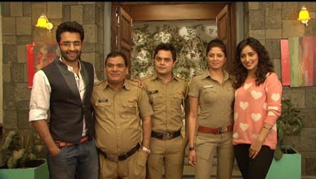 Neha Sharma & Jackky Bhagnani on the Sets of FIR to Promote Youngistaan