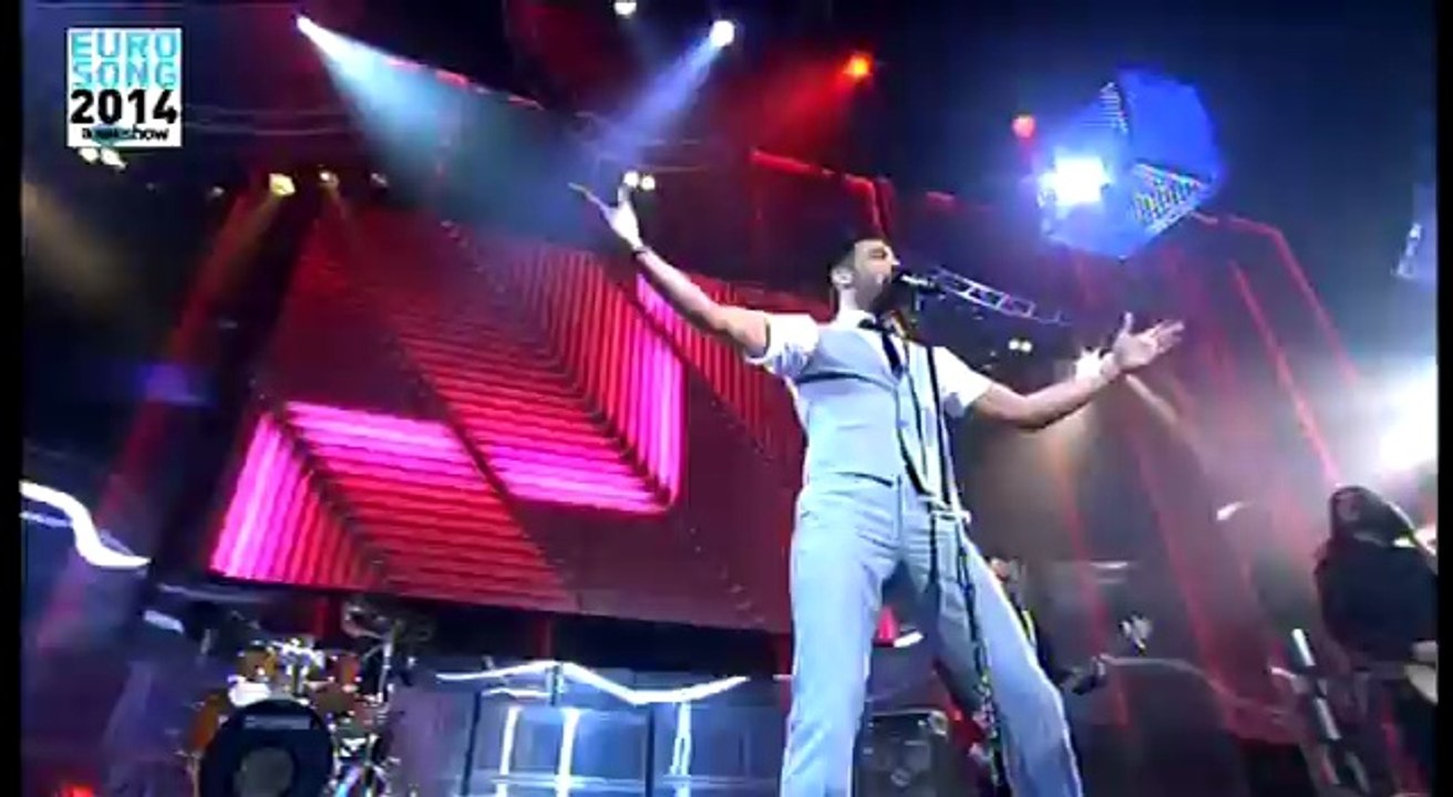 Κώστας Μαρτάκης Κανένας Δεν Με Σταματά LIVE @ Eurosong 2014