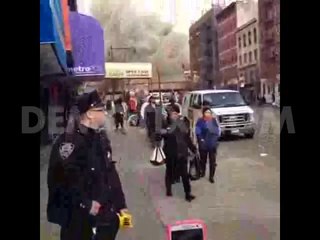 Building collapse and possible explosion reported in New York