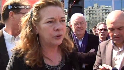 Los sindicatos centran el acto de homenaje en Atocha en atacar a Ignacio González