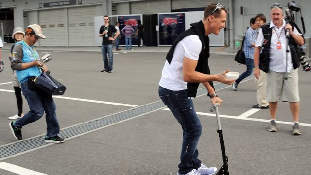 Schumacher showing encouraging signs