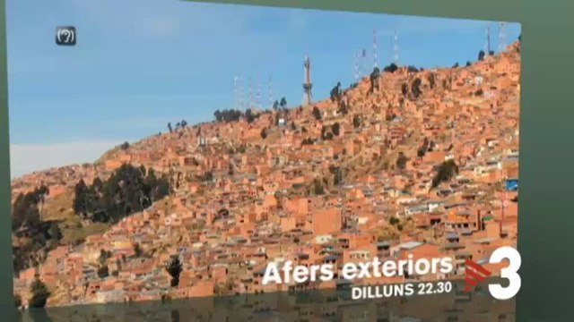 TV3 - Dilluns a les 22.30 - Bolívia a Afers exteriors