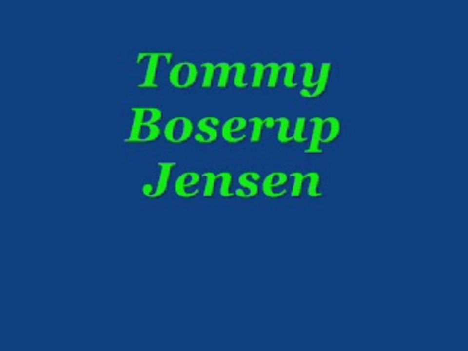 Tommy Boserup Jensen on .consumating