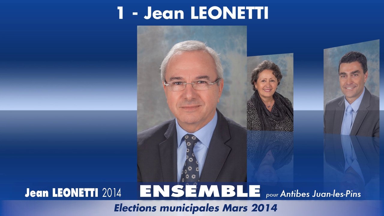 Ma liste en vidéo : "Ensemble pour Antibes Juan-les-Pins"