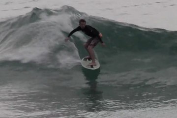Perry Pruitt in Laguna beach - Skimboard