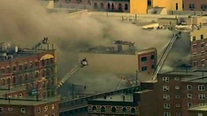 US- Building collapses in New York, people feared trapped