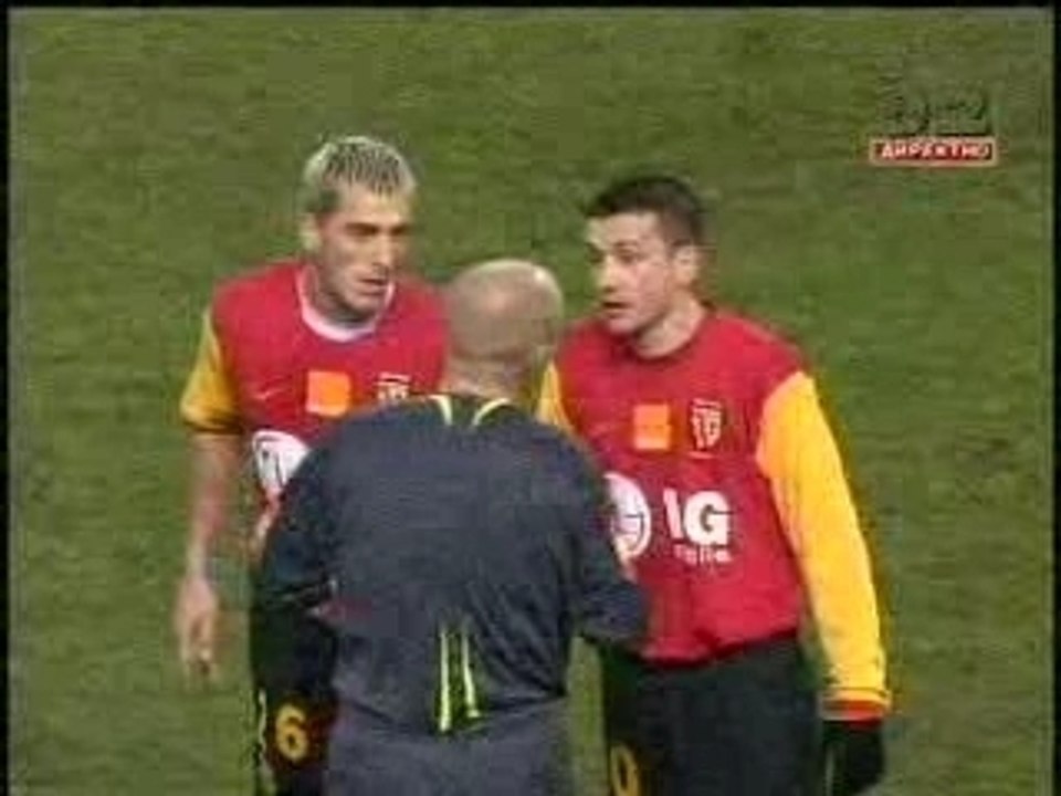 League 1, LYON v LENS, 2:0 Malouda