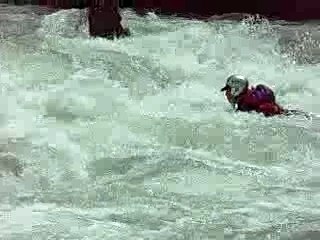 Raph en surf sur Rabioux avec pirouette