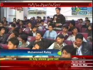 Q & A with PJ Mir (Nojawan Nasal Muzakrat Chahti Hai Ya Operation ??) 12th March 2014 Part-2