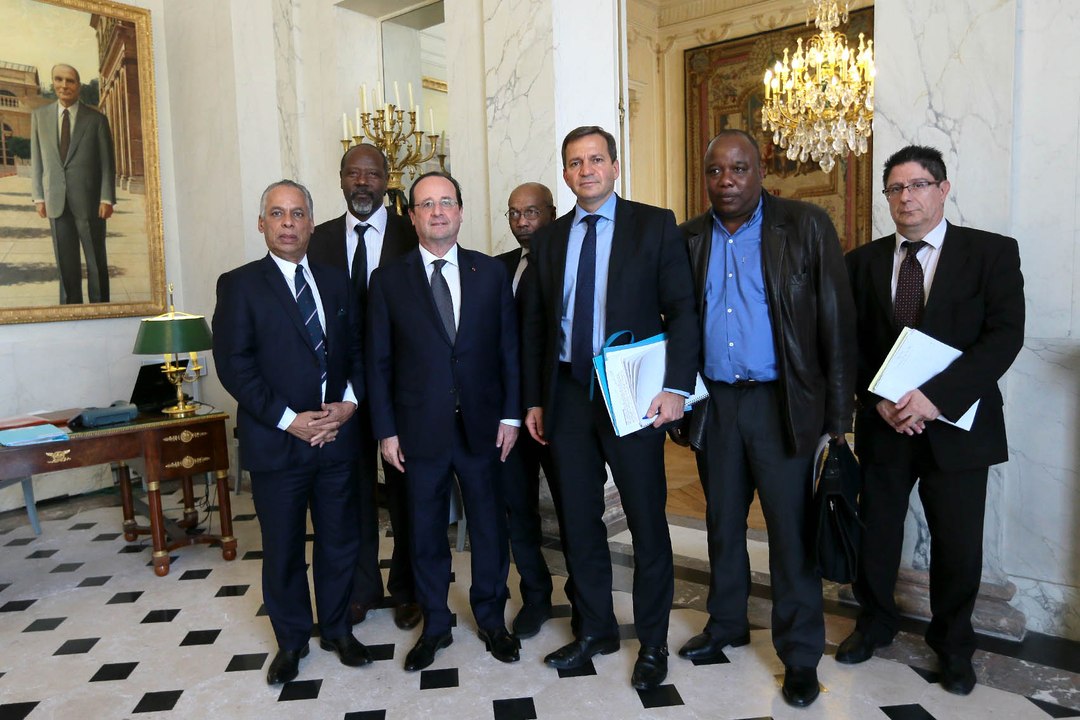 Rencontre avec une délégation du Conseil représentatif des Français d’Outre-mer